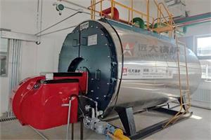 2.8MW燃氣常壓熱水鍋爐，遼寧朝陽企業(yè)供暖項目